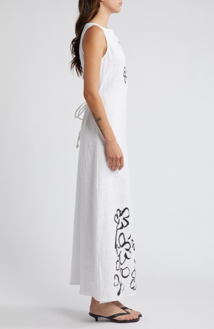 dress with floral print