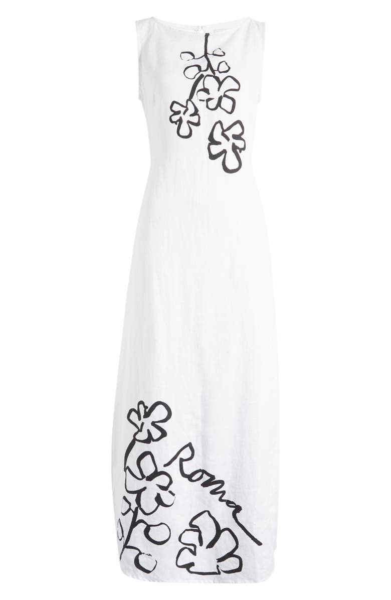 dress with floral print