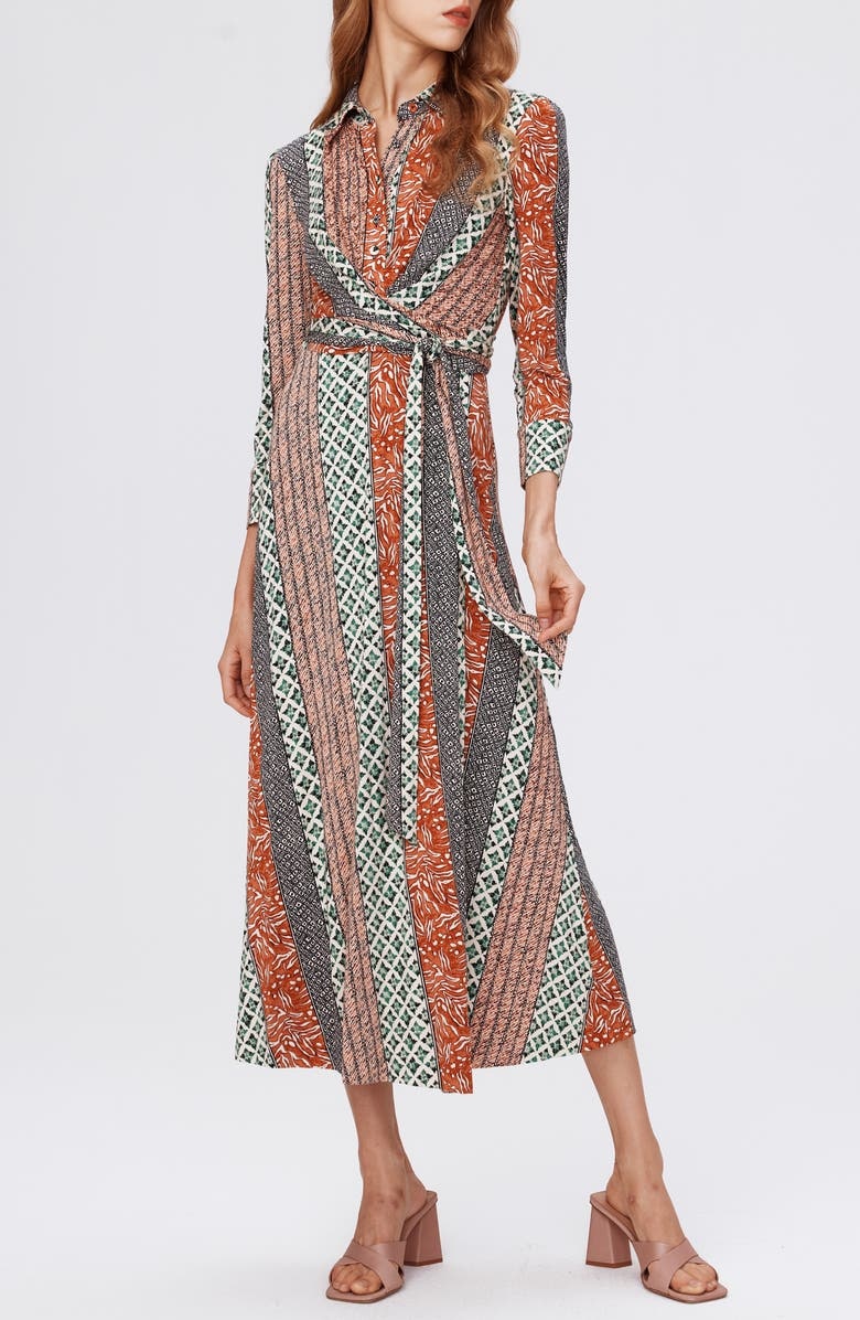 dress with floral print