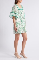 dress with floral print