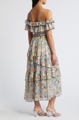 dress with floral print