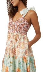 dress with floral print