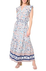 dress with floral print