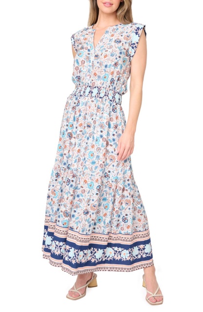 dress with floral print
