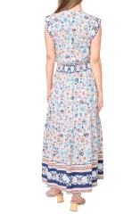 dress with floral print