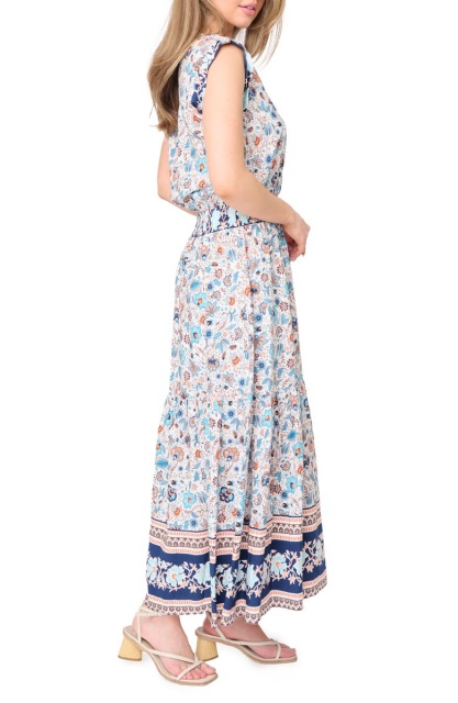 dress with floral print