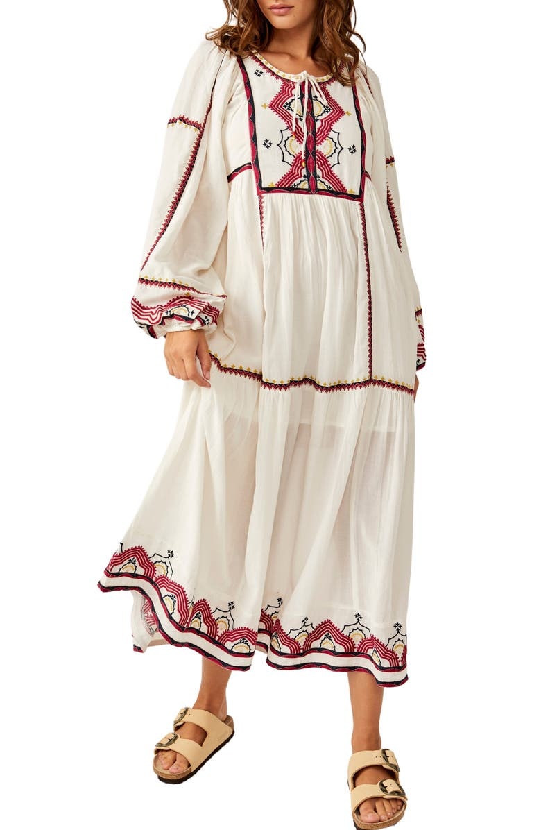 dress with floral print