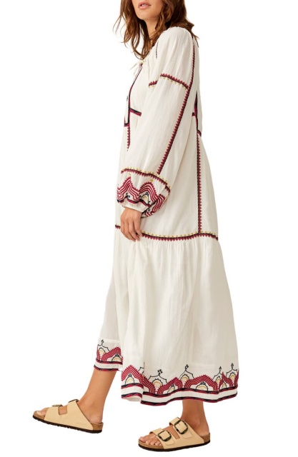 dress with floral print