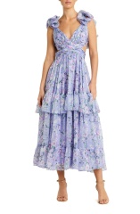 dress with floral print