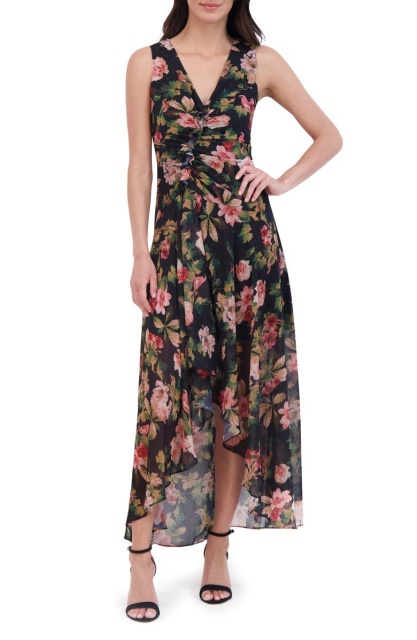 dress with floral print