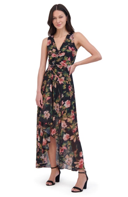 dress with floral print