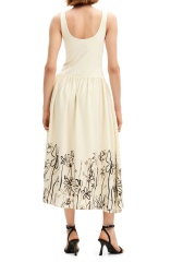 dress with floral print