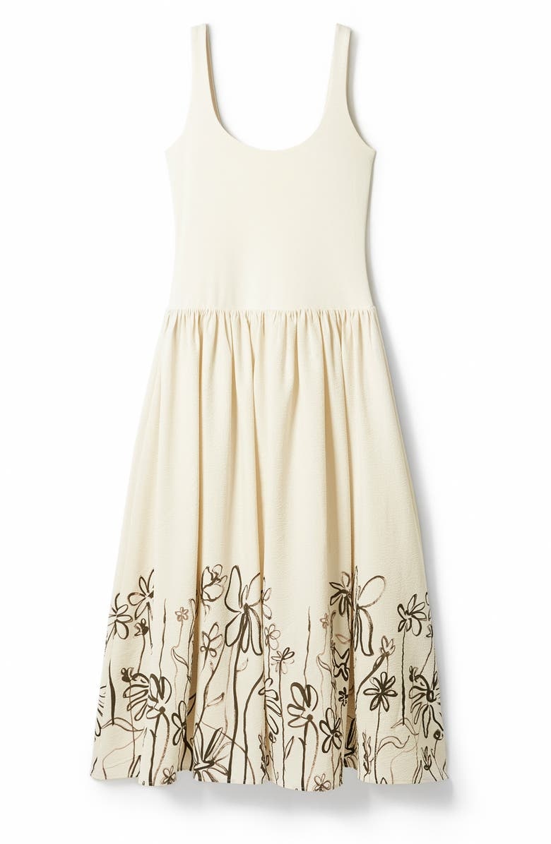 dress with floral print