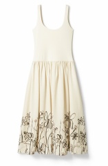 dress with floral print