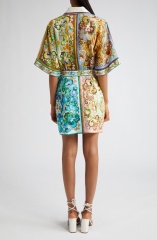 dress with floral print