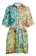 dress with floral print