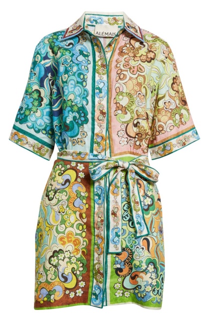 dress with floral print