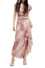 dress with floral print