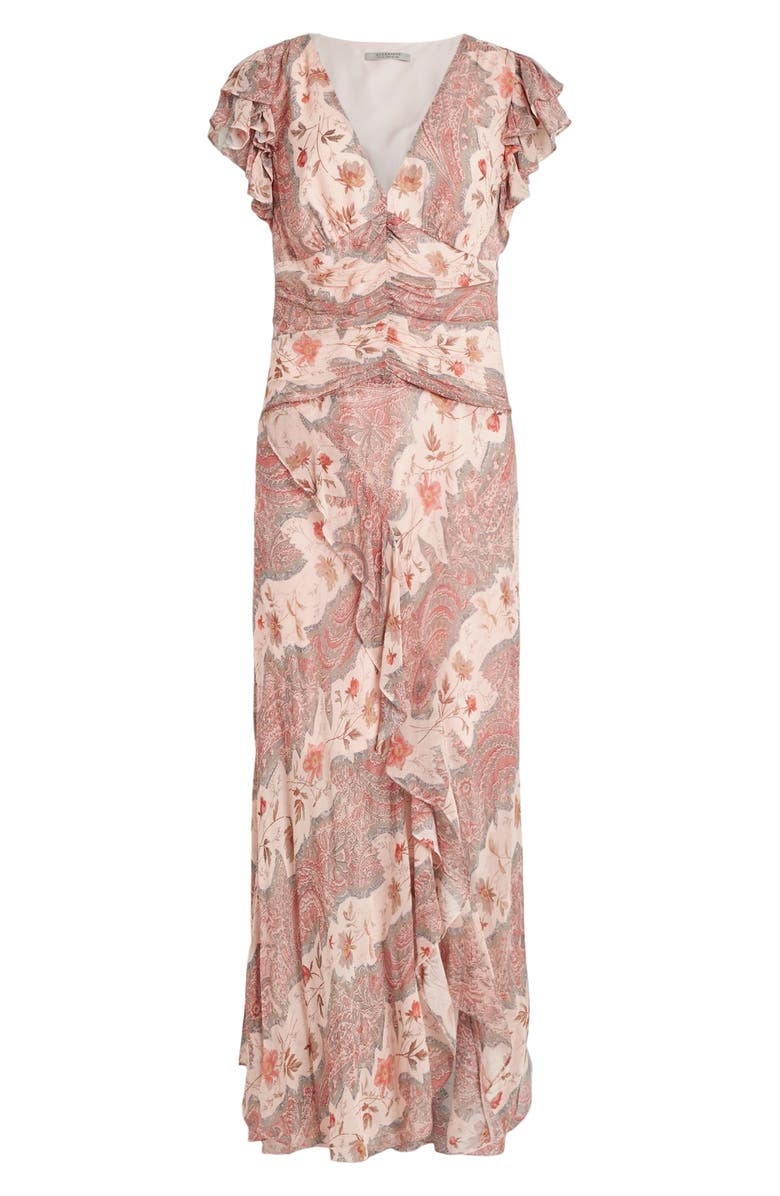 dress with floral print