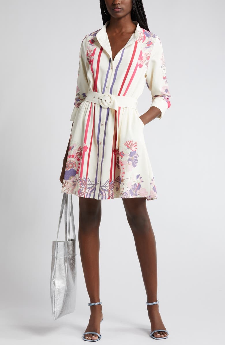 dress with floral print