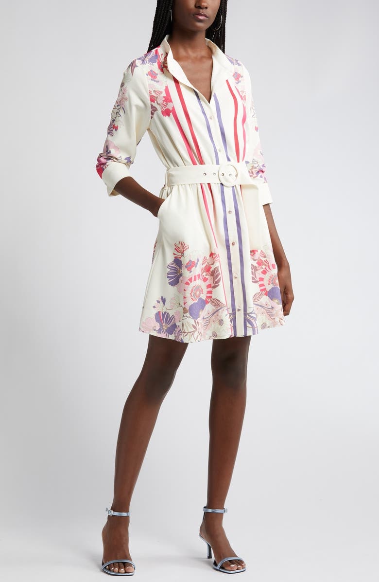 dress with floral print