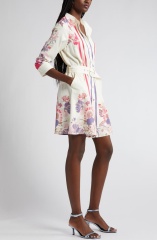 dress with floral print