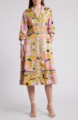 dress with floral print