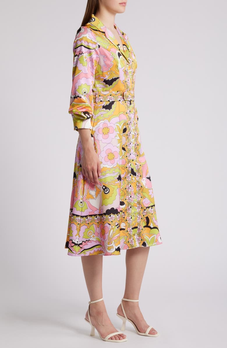 dress with floral print