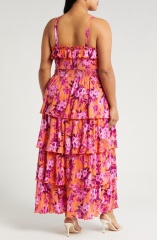 dress with floral print