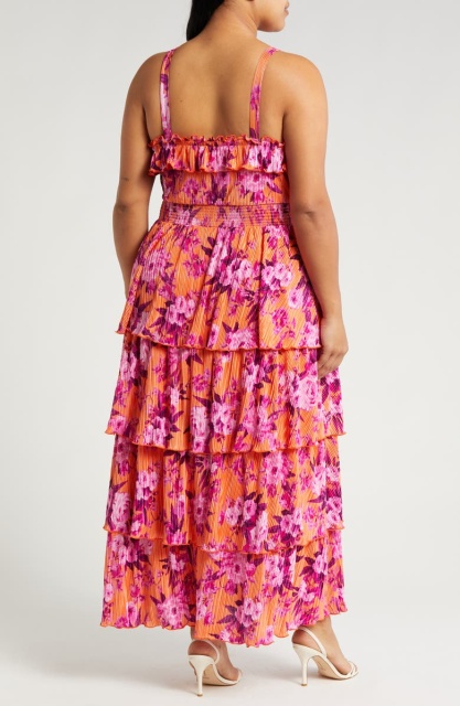 dress with floral print