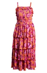 dress with floral print