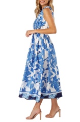 dress with floral print