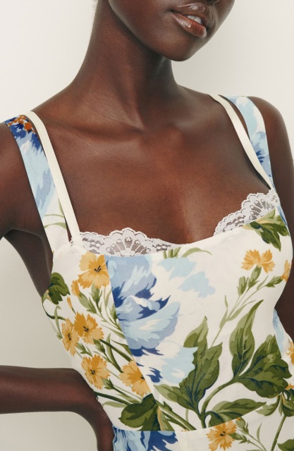 dress with floral print