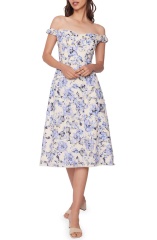 dress with floral print