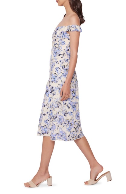 dress with floral print