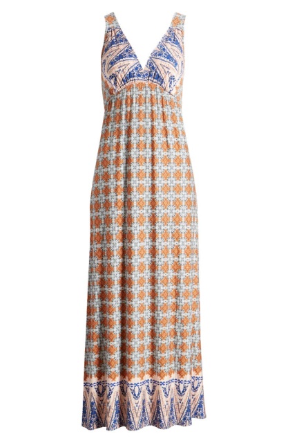 dress with floral print