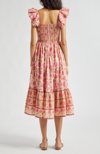 dress with floral print