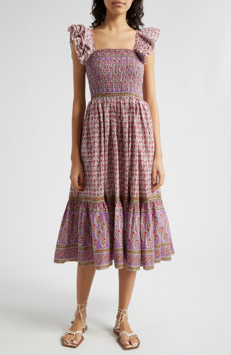 dress with floral print