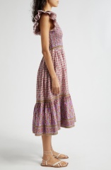 dress with floral print