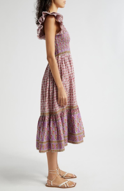 dress with floral print