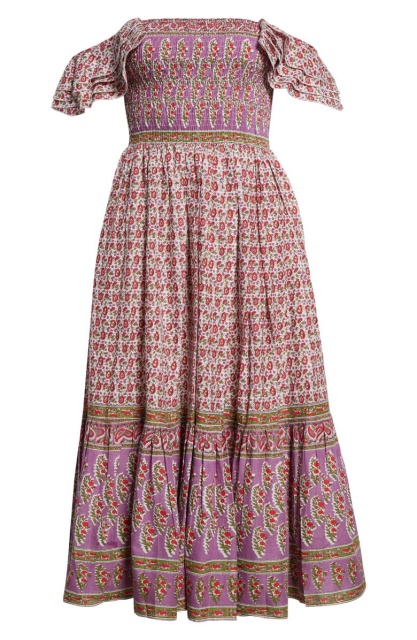 dress with floral print