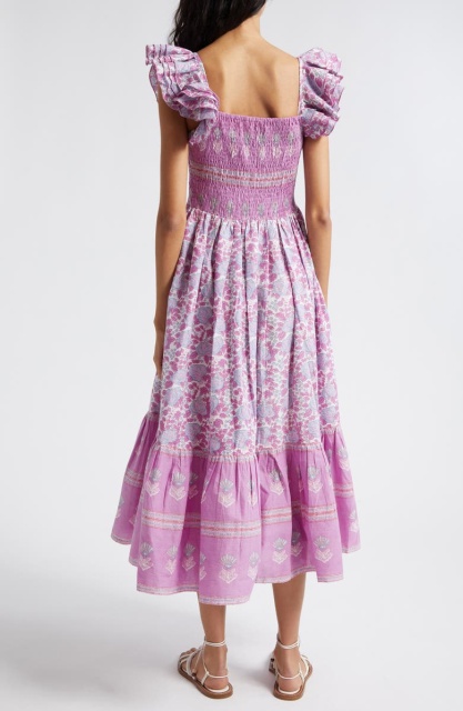 dress with floral print