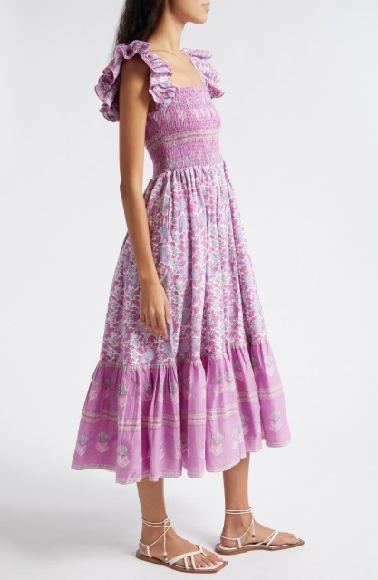 dress with floral print