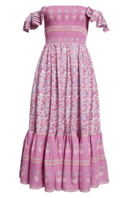 dress with floral print