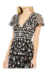 dress with floral print