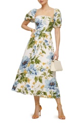 dress with floral print