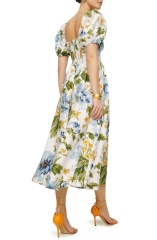 dress with floral print
