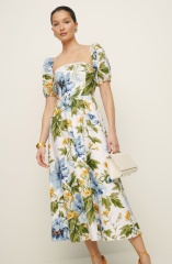 dress with floral print