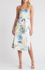 dress with floral print