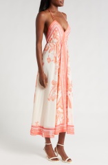 dress with floral print